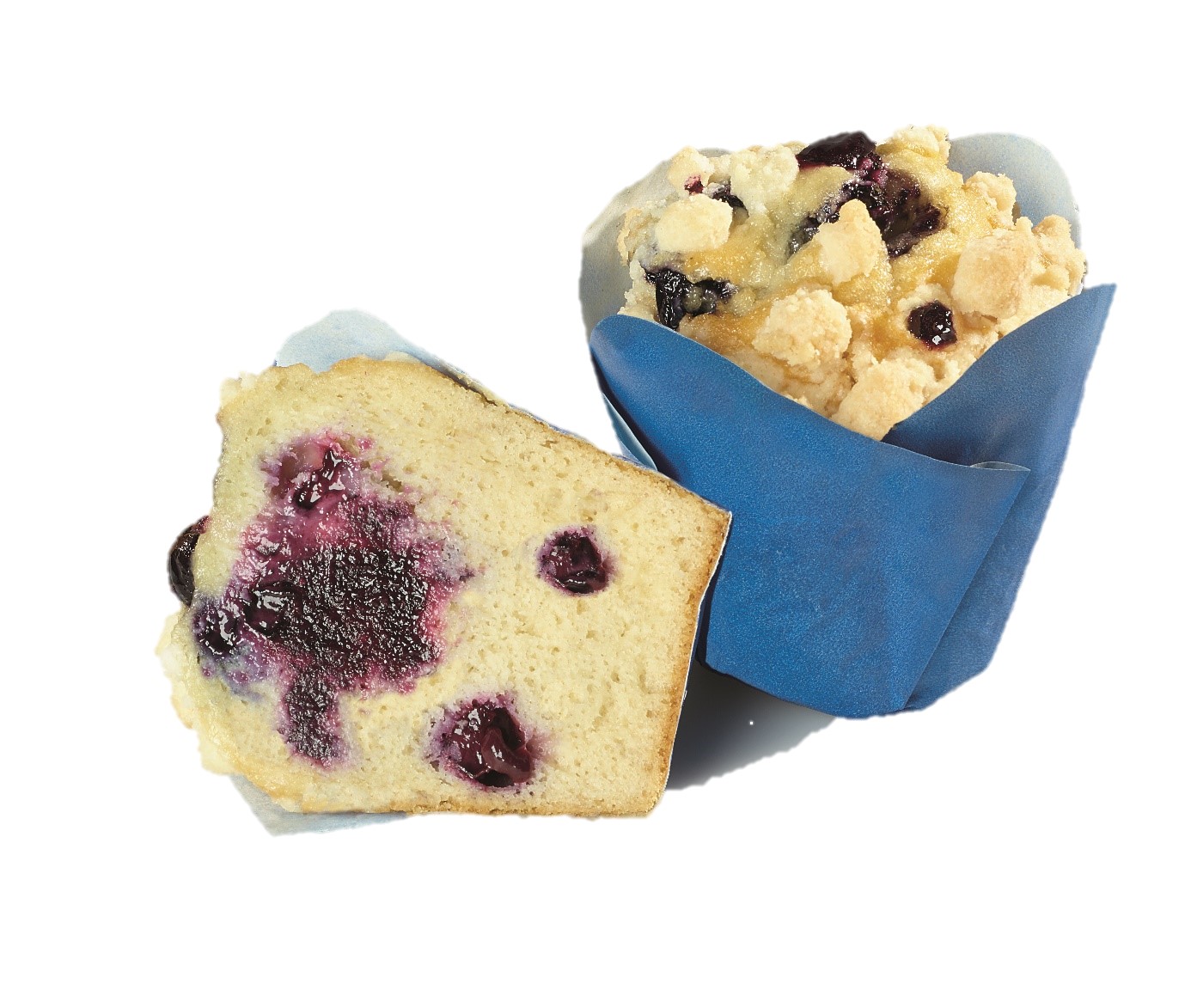 Blueberry Crumble Muffin