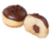 Berliner mit Nougatfüllung