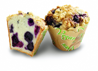 vegan muffin blueberry